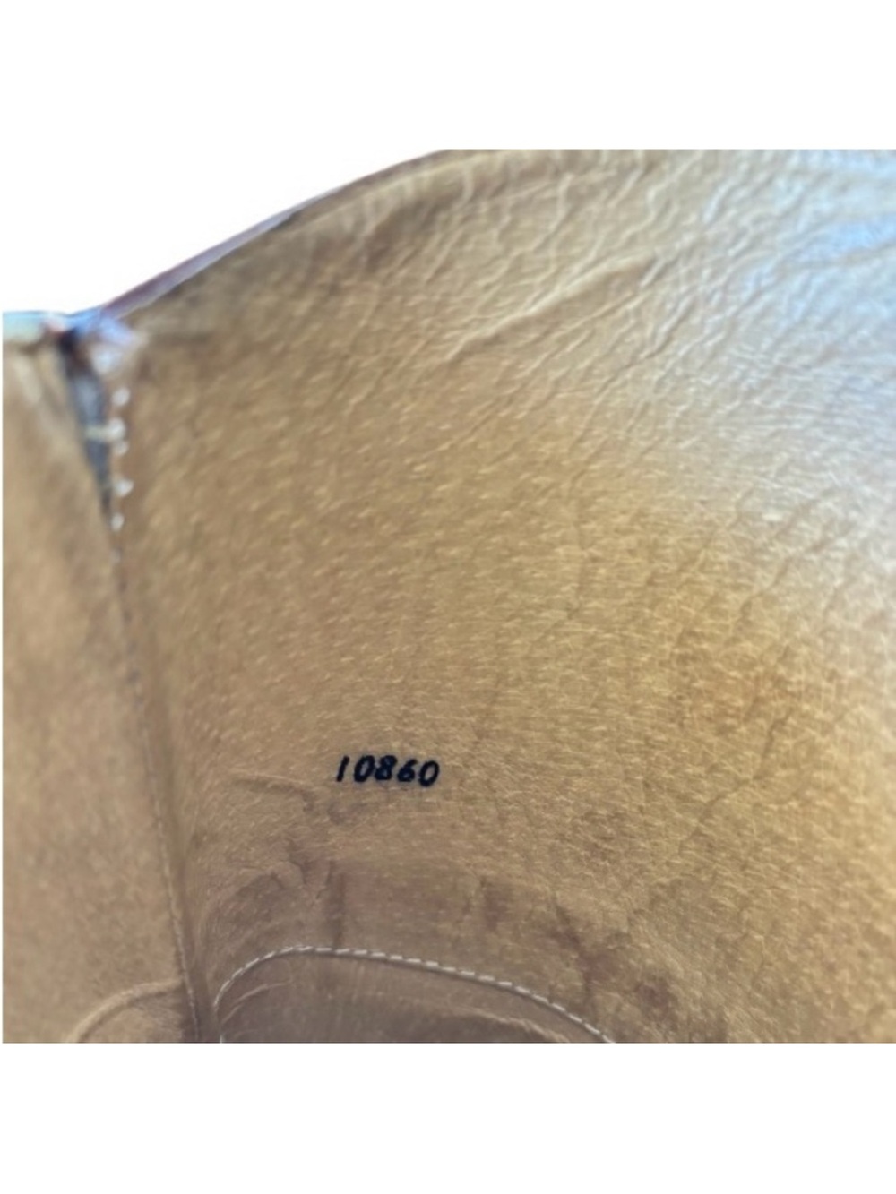 Frye Melissa Logo Black Brown Tall Leather Riding Boots Size 8.5 - Picture 9 of 14
